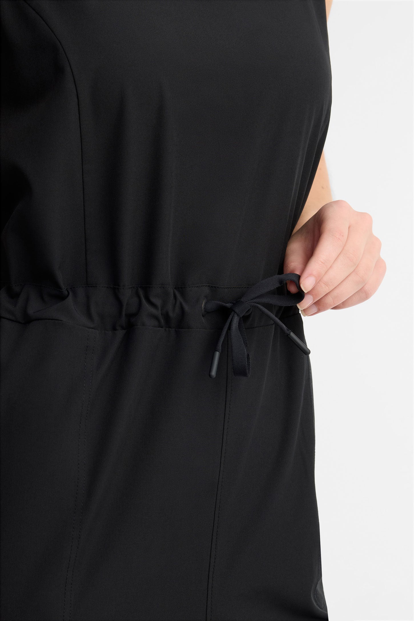 Combinaison col en V - Femme && GRIS FONCE