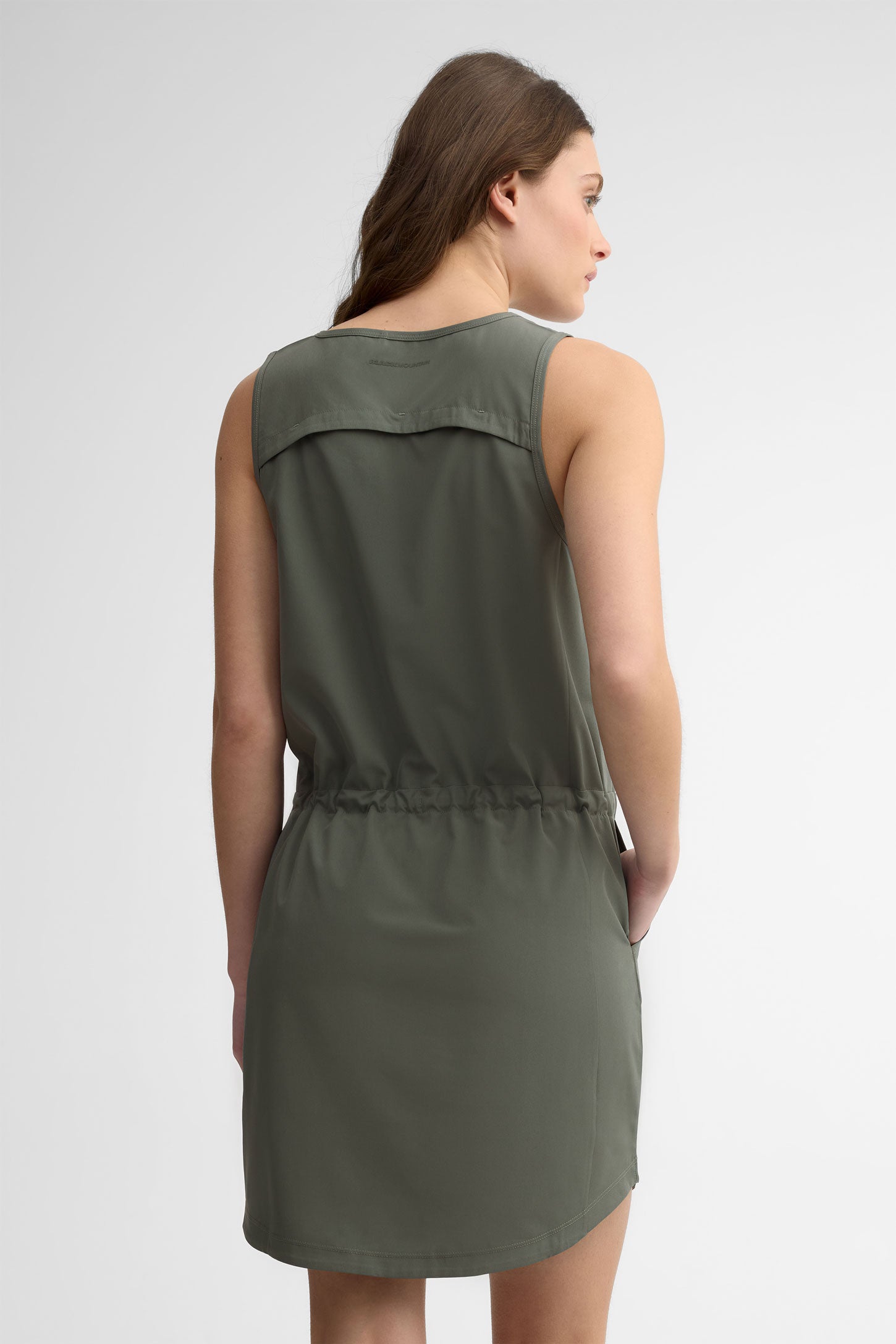 Robe courte semi-ajustée BM - Femme && VERT
