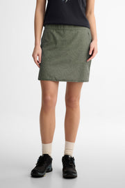 Jupe-short extensible BM - Femme && VERT/MULTI