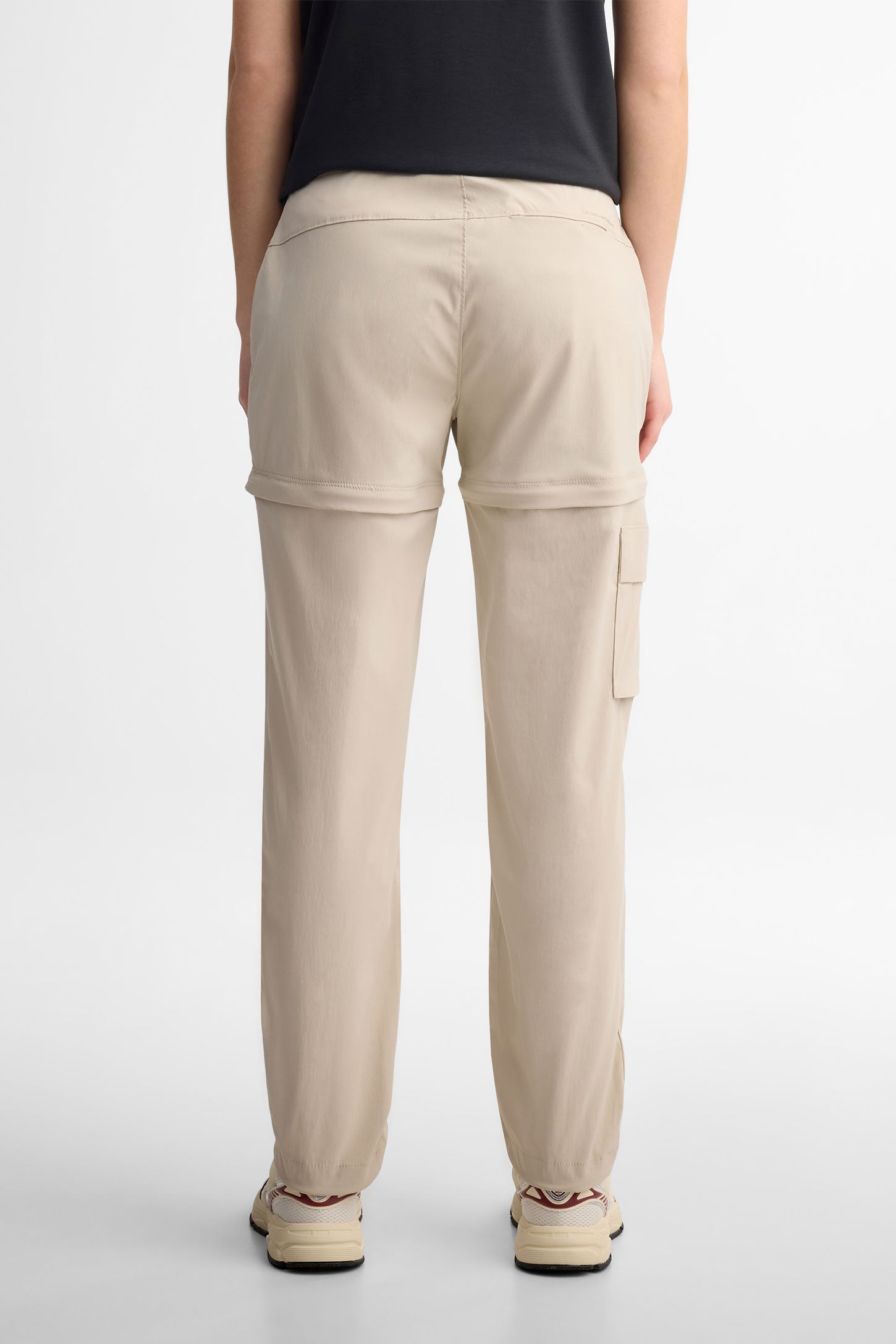 Pantalon convertible en short BM - Femme && GRIS