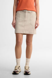 Jupe-short cargo BM - Femme && GRIS