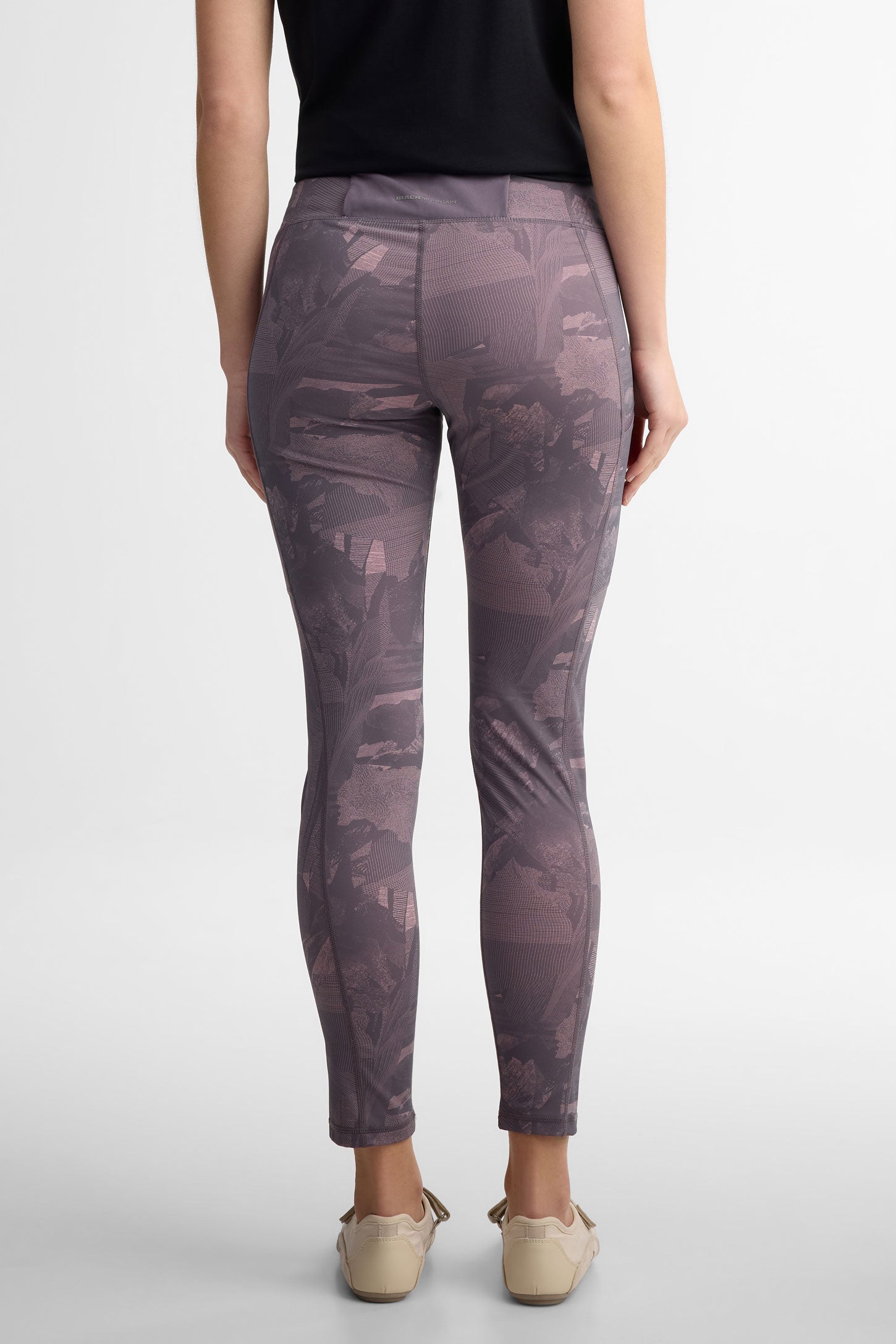 Legging compression - Femme && GRIS MULTI