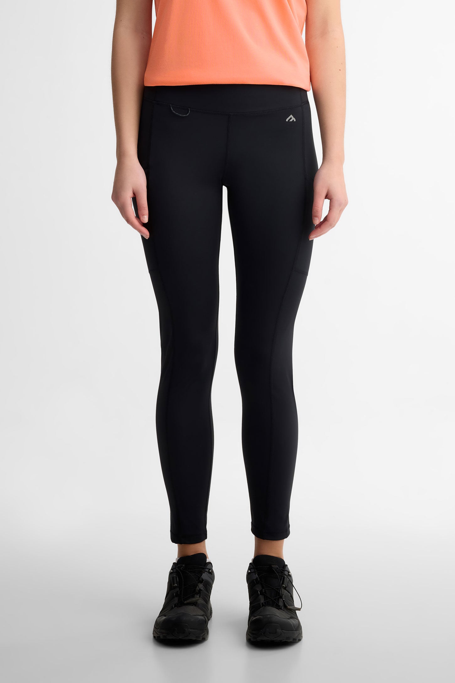 Legging compression - Femme && GRIS FONCE