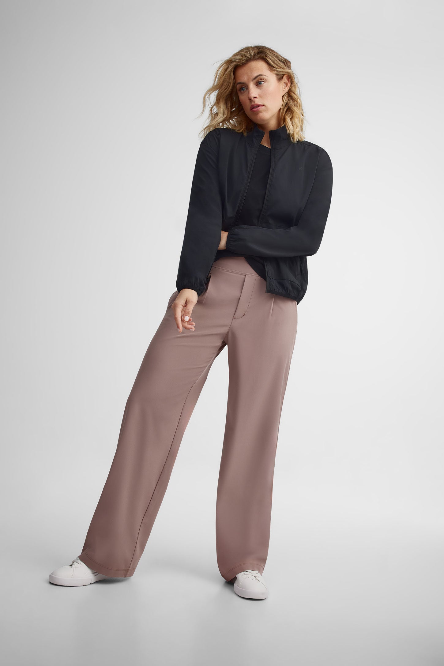 Veste col montant BM - Femme && GRIS FONCE