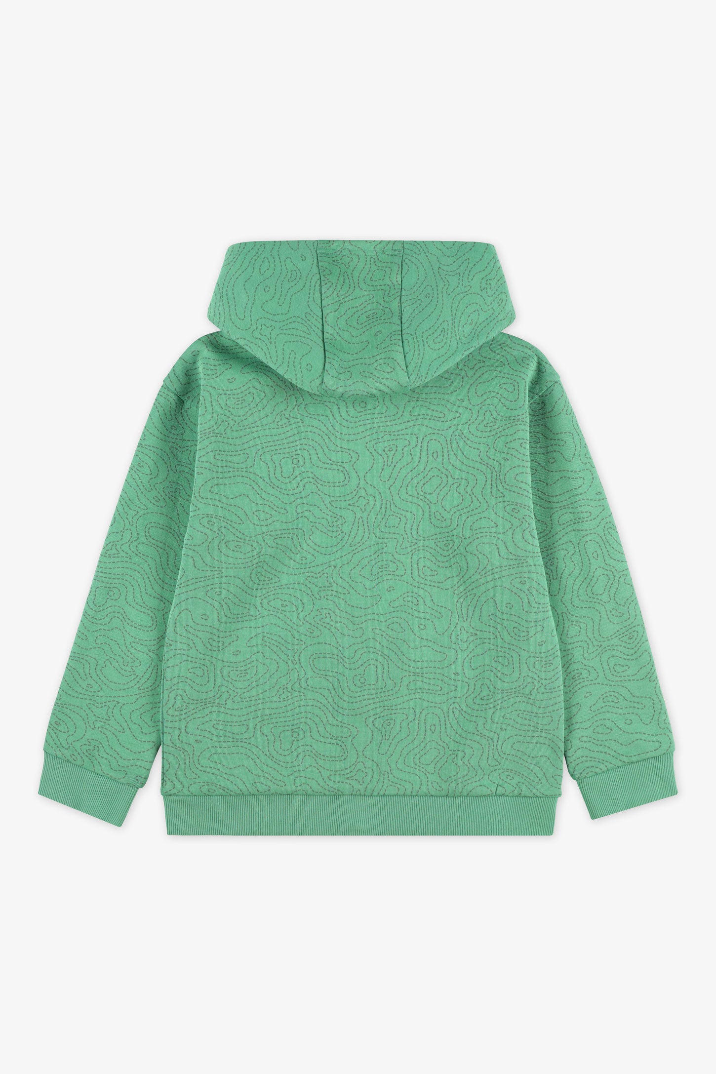 Veste à capuchon BM - Enfant garçon && VERT/MULTI