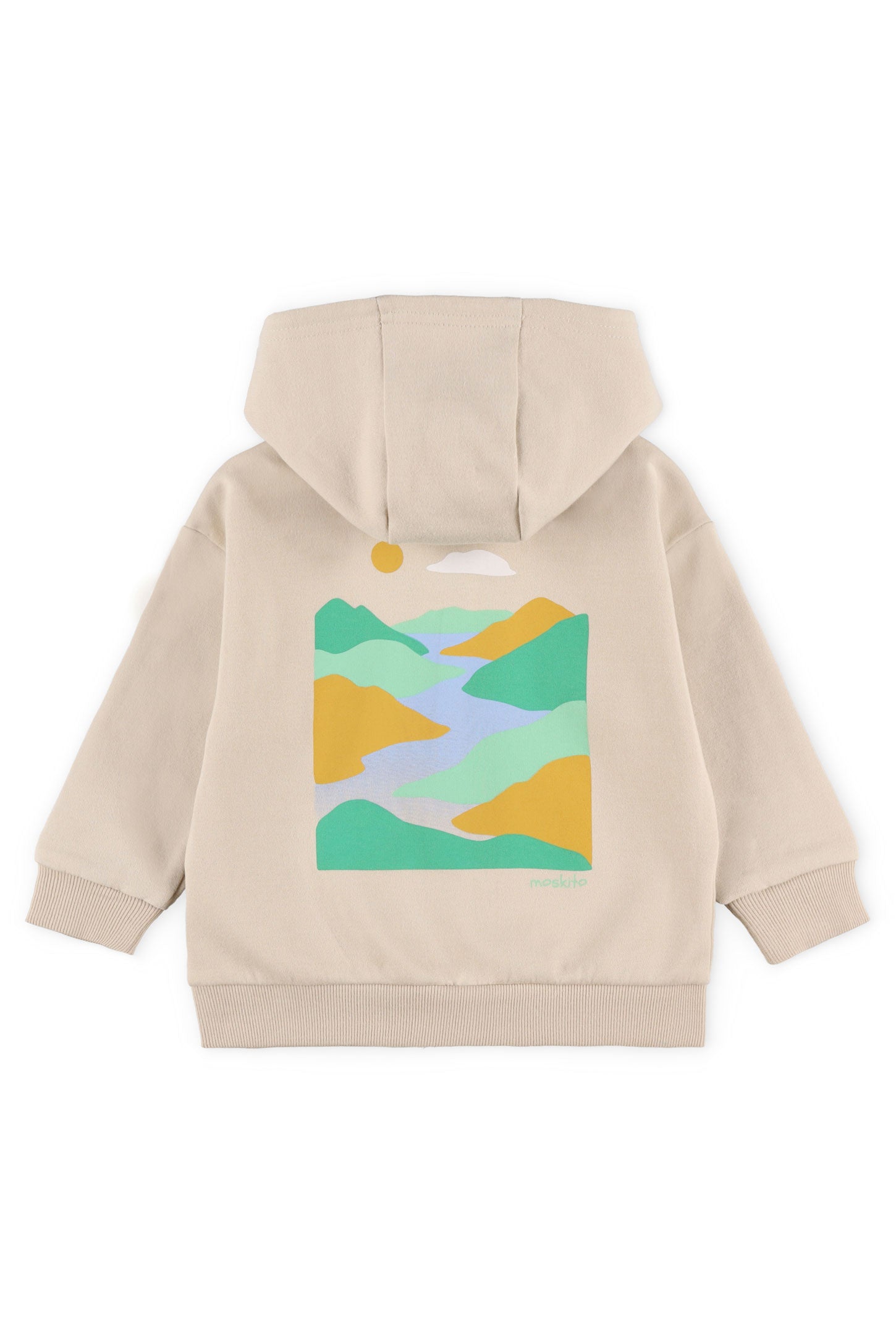 Veste à capuchon coton ouaté - Bébé garçon && BEIGE