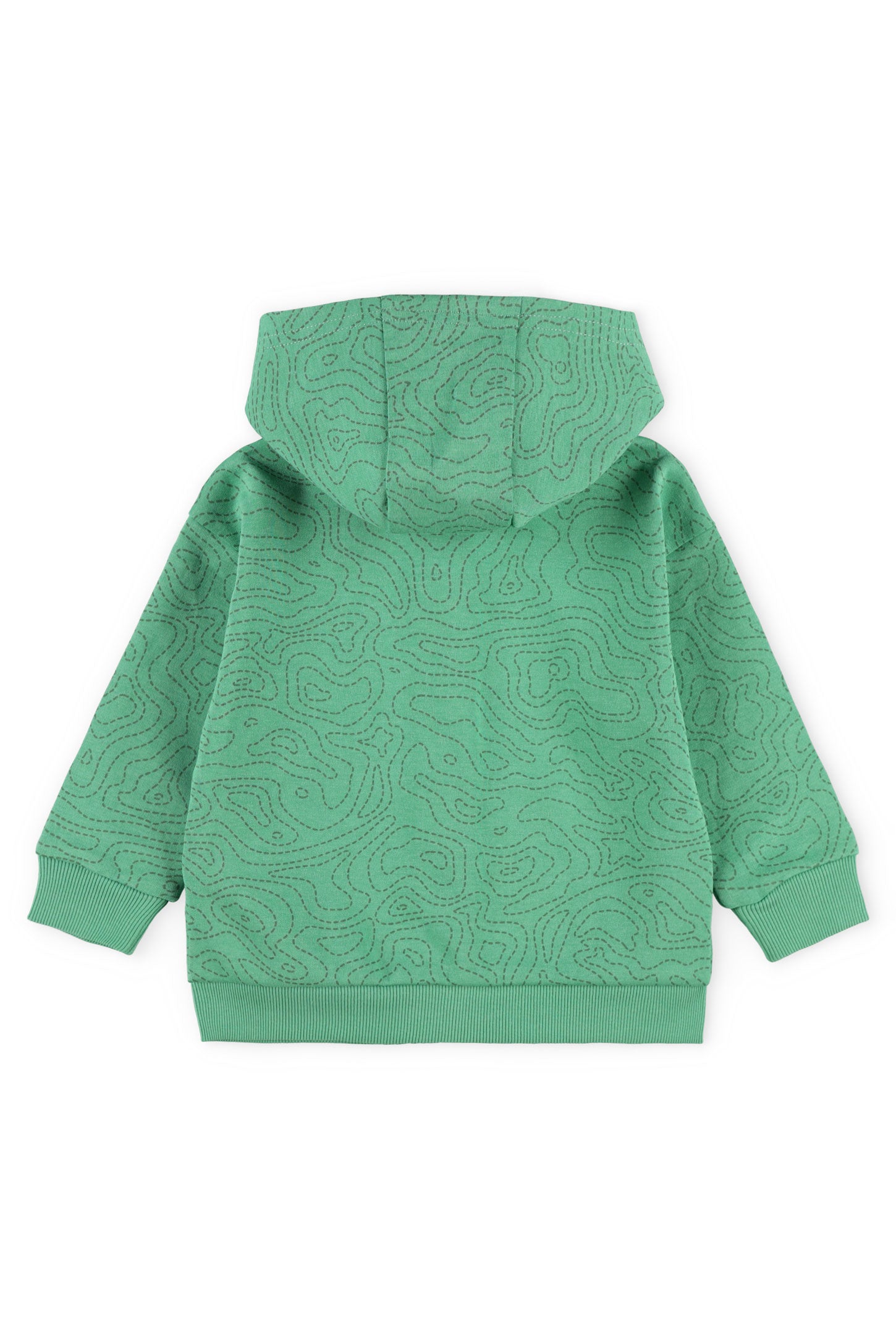 Veste à capuchon coton ouaté, 2T-3T - Bébé garçon && VERT/MULTI