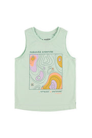 Camisole col rond BM - Enfant fille && VERT
