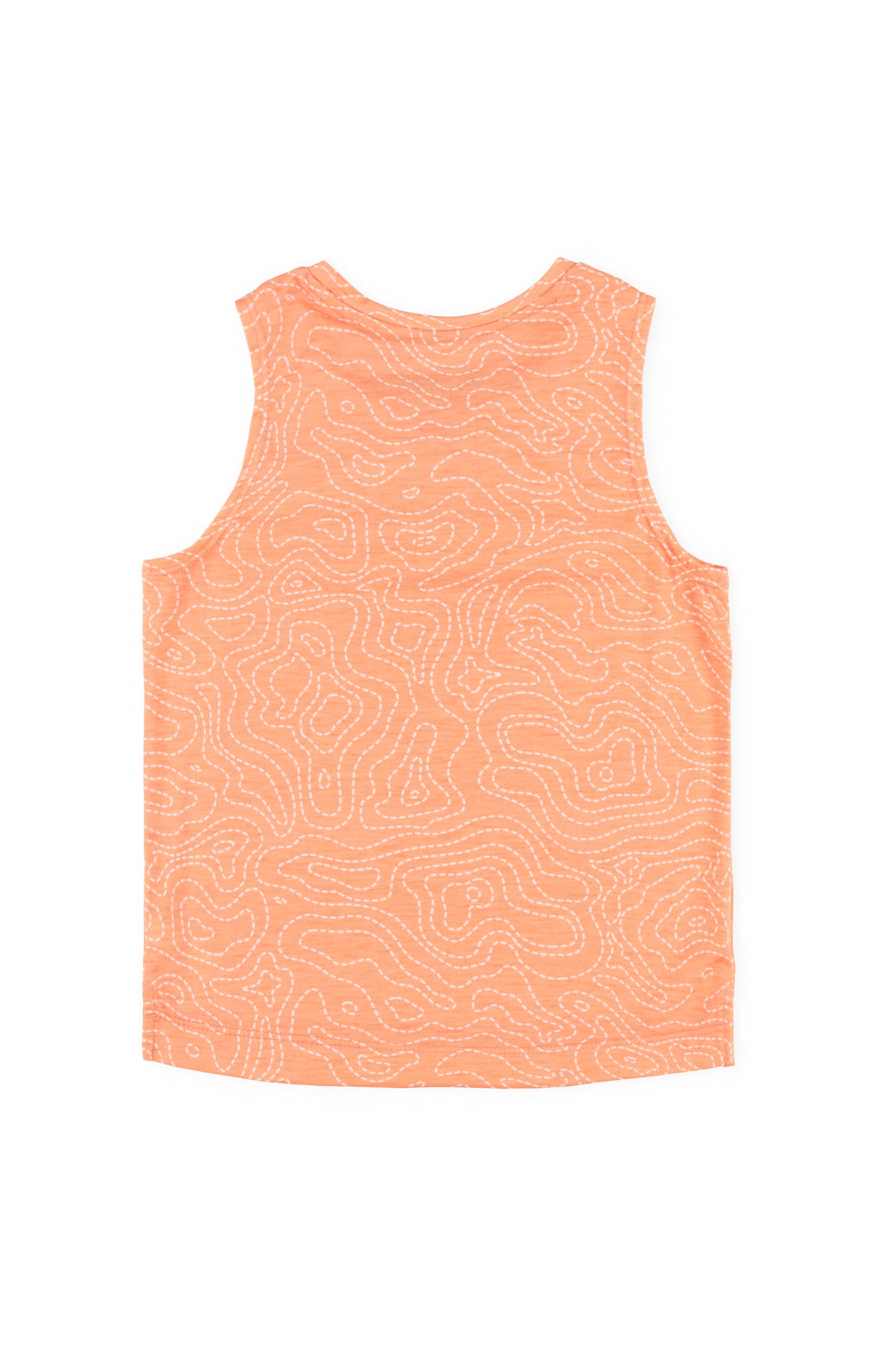 Camisole col rond BM - Enfant fille && ORANGE