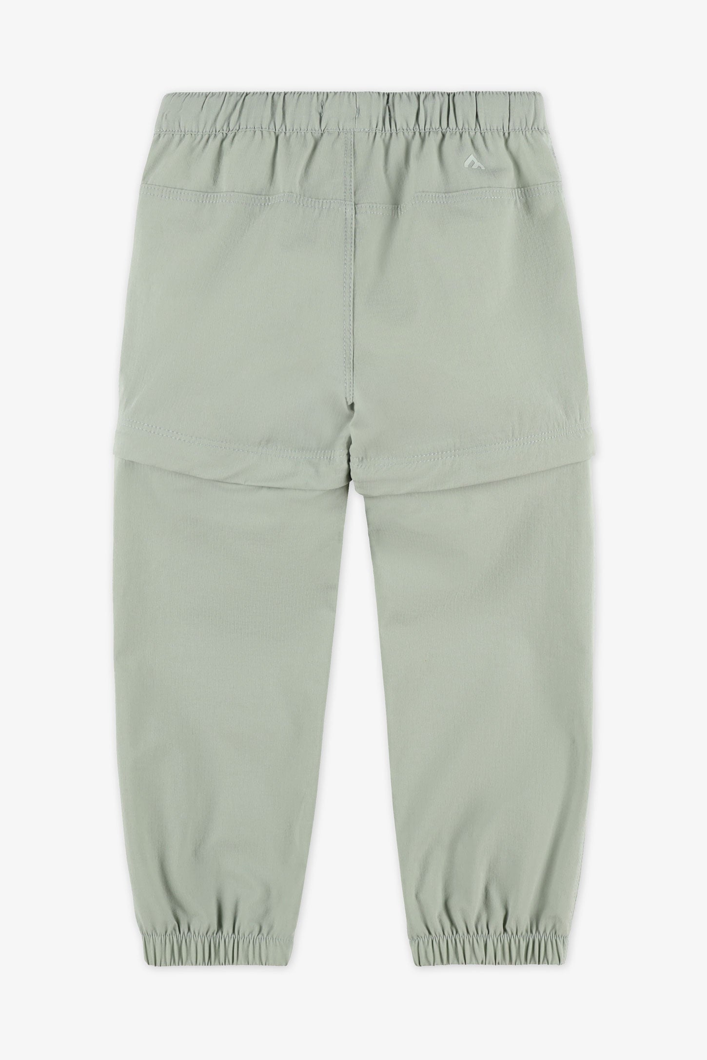 Pantalon jogger convertible en short - Enfant fille && VERT