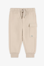 Pantalon jogger cargo - Bébé fille && BEIGE