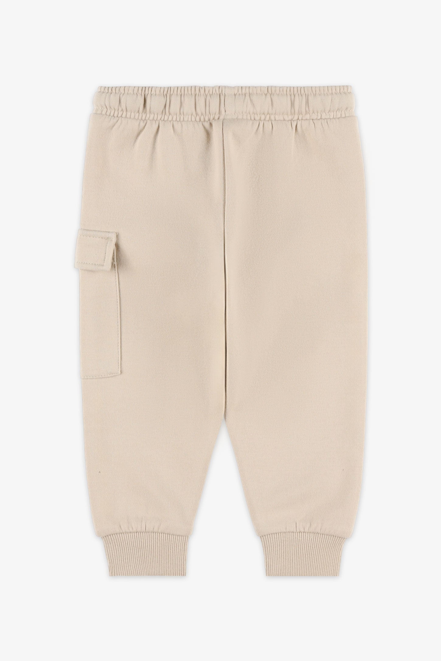 Pantalon jogger cargo - Bébé fille && BEIGE