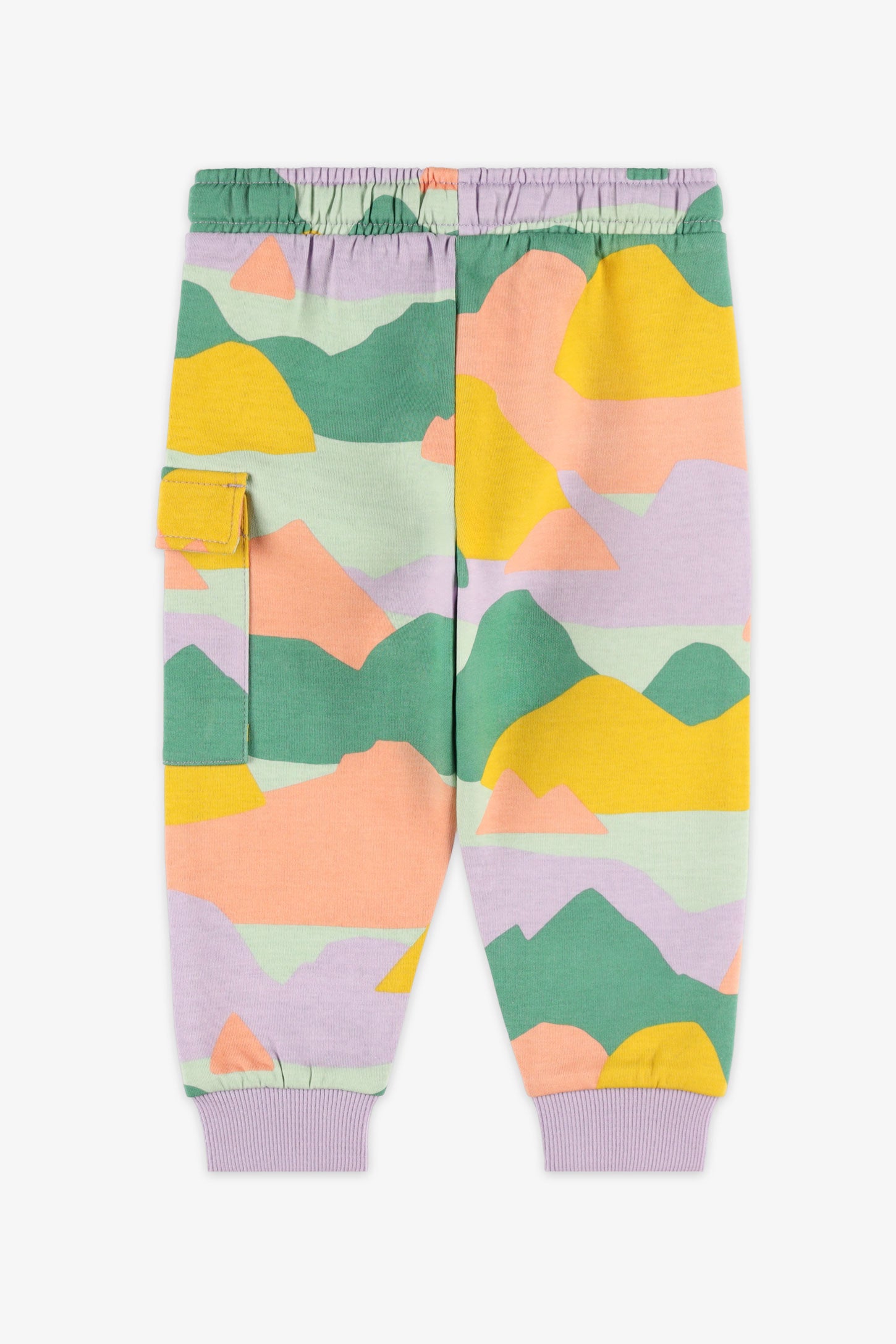 Pantalon jogger cargo - Bébé fille && LILAS MULTI