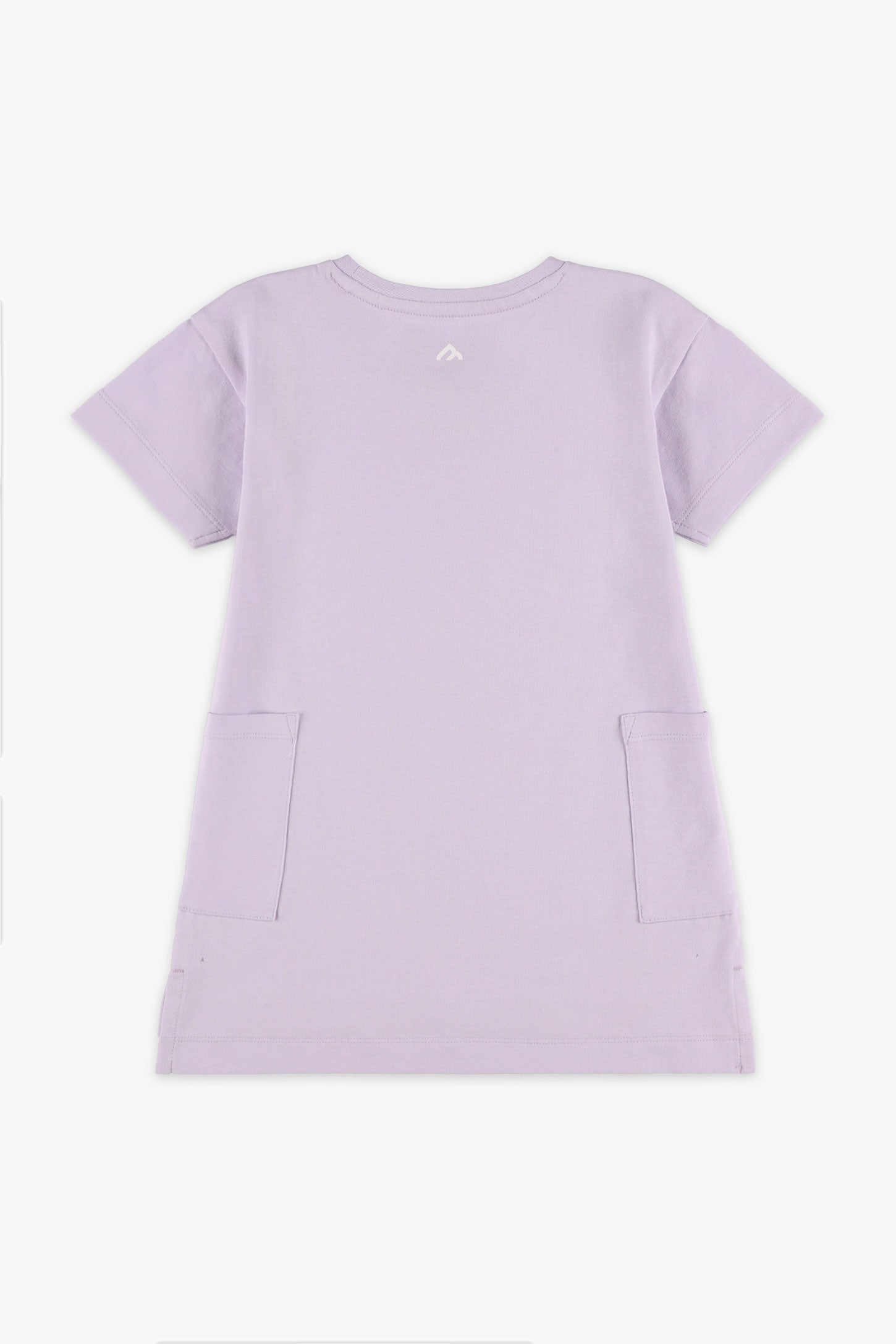 Robe manches courtes coton - Bébé fille && LILAS