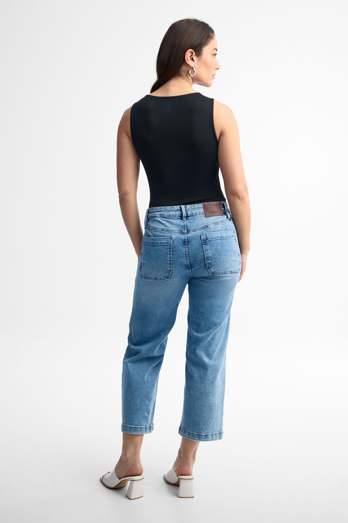 Justaucorps col bateau - Femme && NOIR