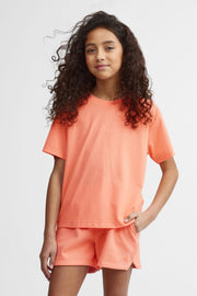 T-shirt col rond bambou BM - Ado fille && ROSE