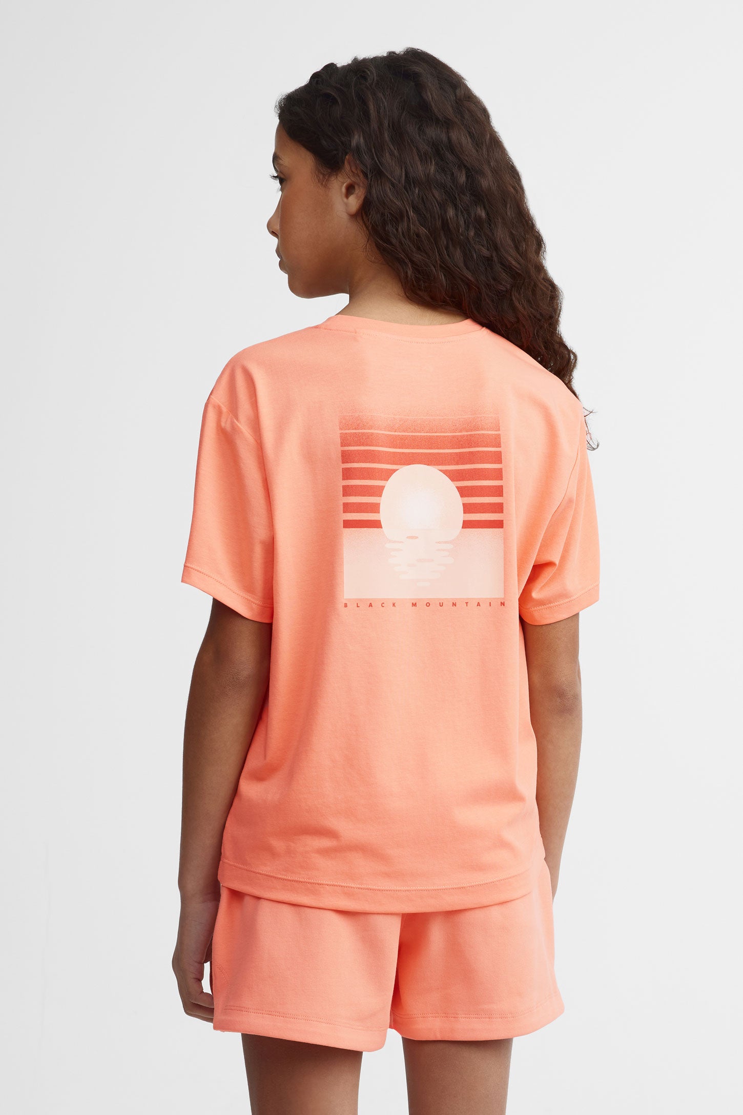 T-shirt col rond bambou BM - Ado fille && ROSE