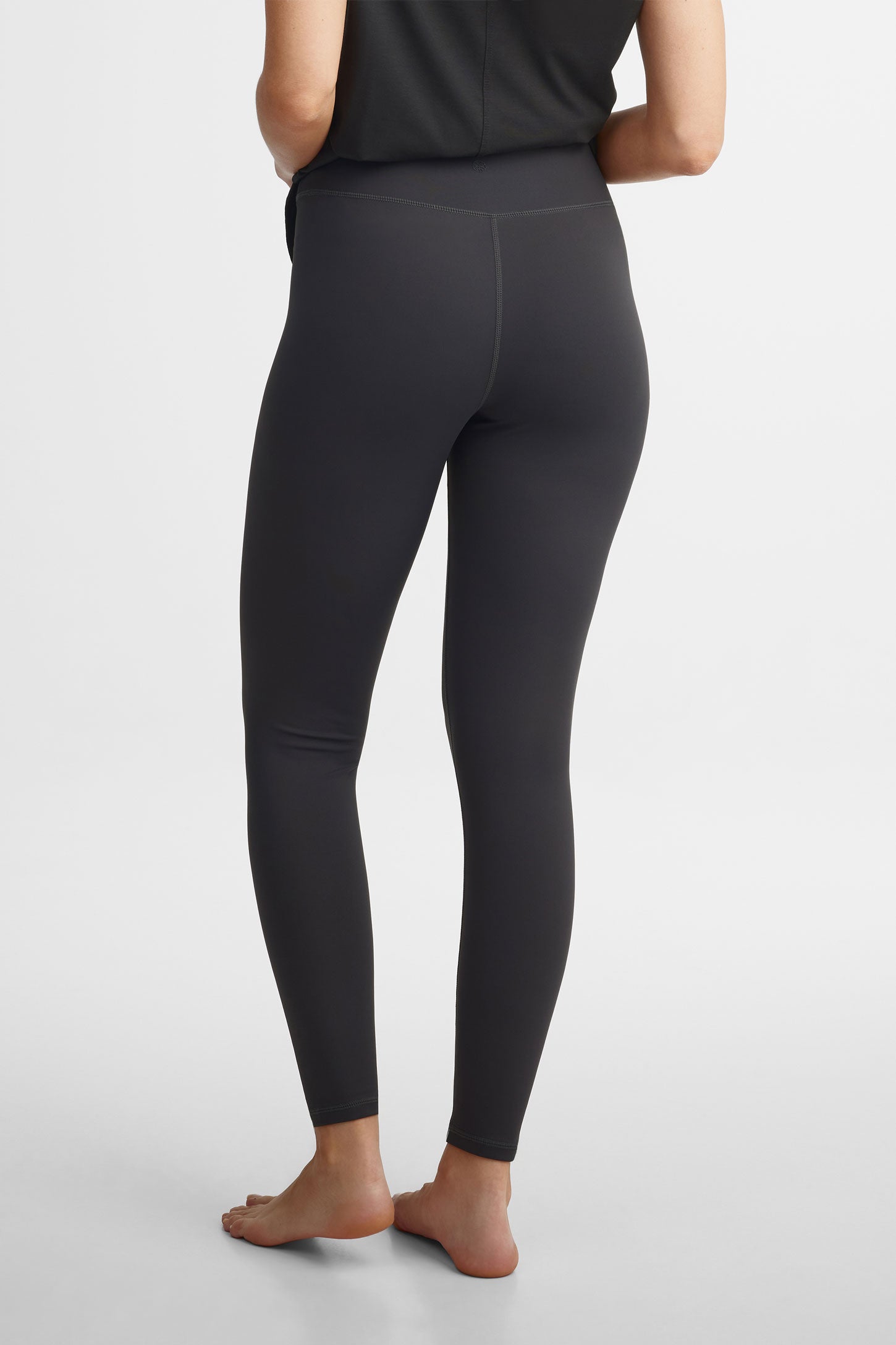 Legging taille haute croisée - Femme && NOIR