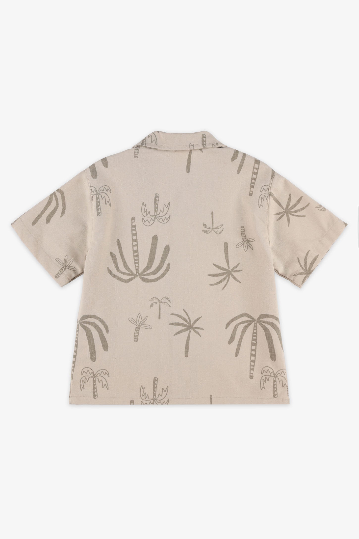 Chemise manches courtes imprimée - Enfant garçon && GRIS MULTI