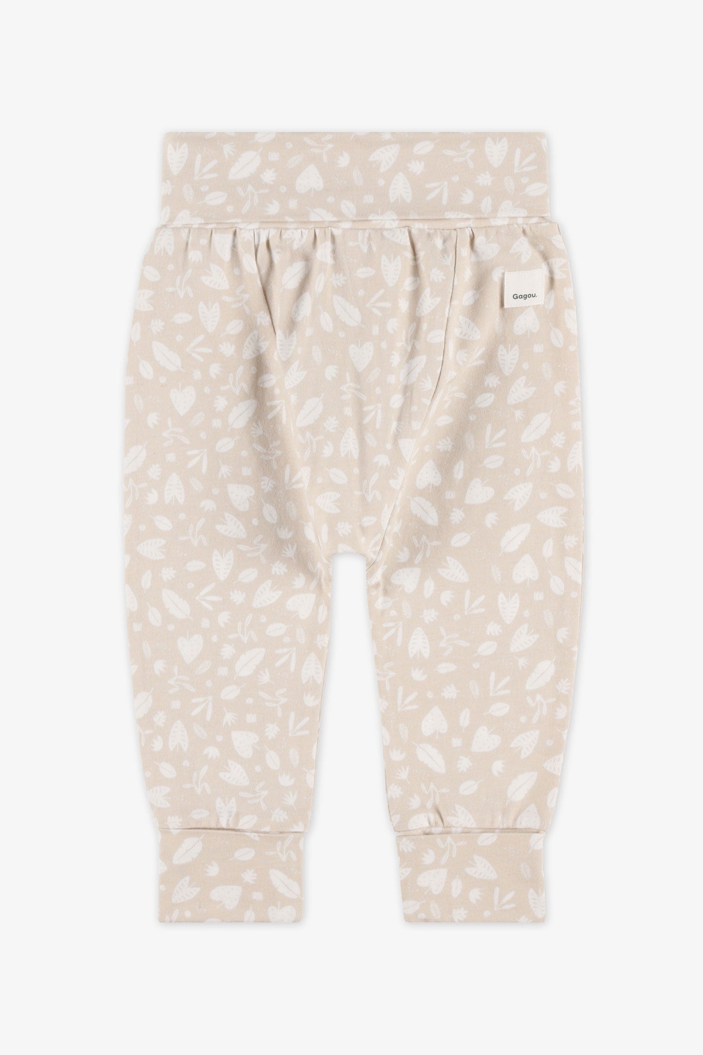 Pantalon évolutif coton - Bébé fille && BEIGE/MULTI