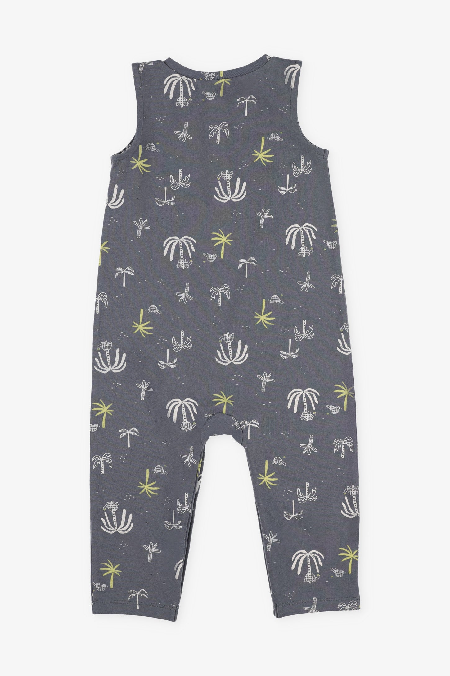 Combinaison imprimée coton - Bébé garçon && GRIS MULTI