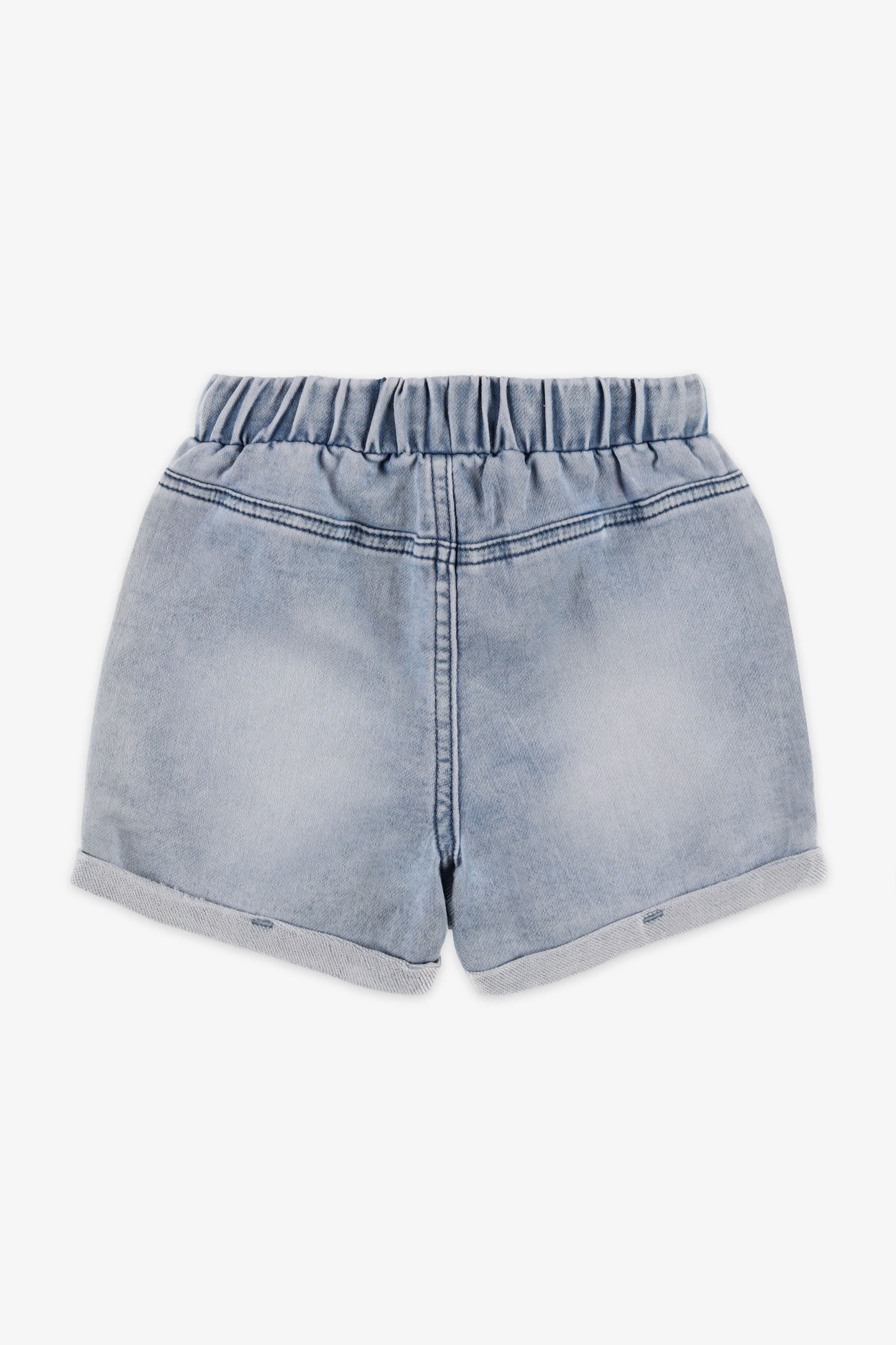 Short en jeans, 2T-3T - Bébé garçon && BLEU PALE