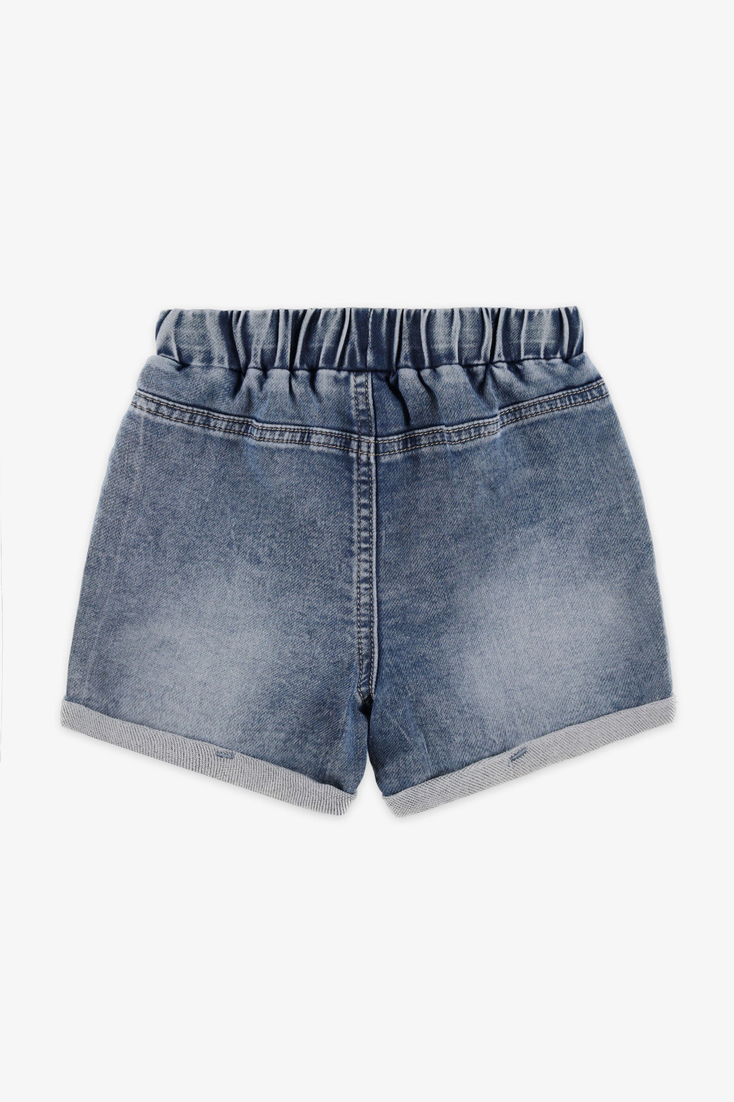 Short en jeans, 2T-3T - Bébé garçon && BLEU