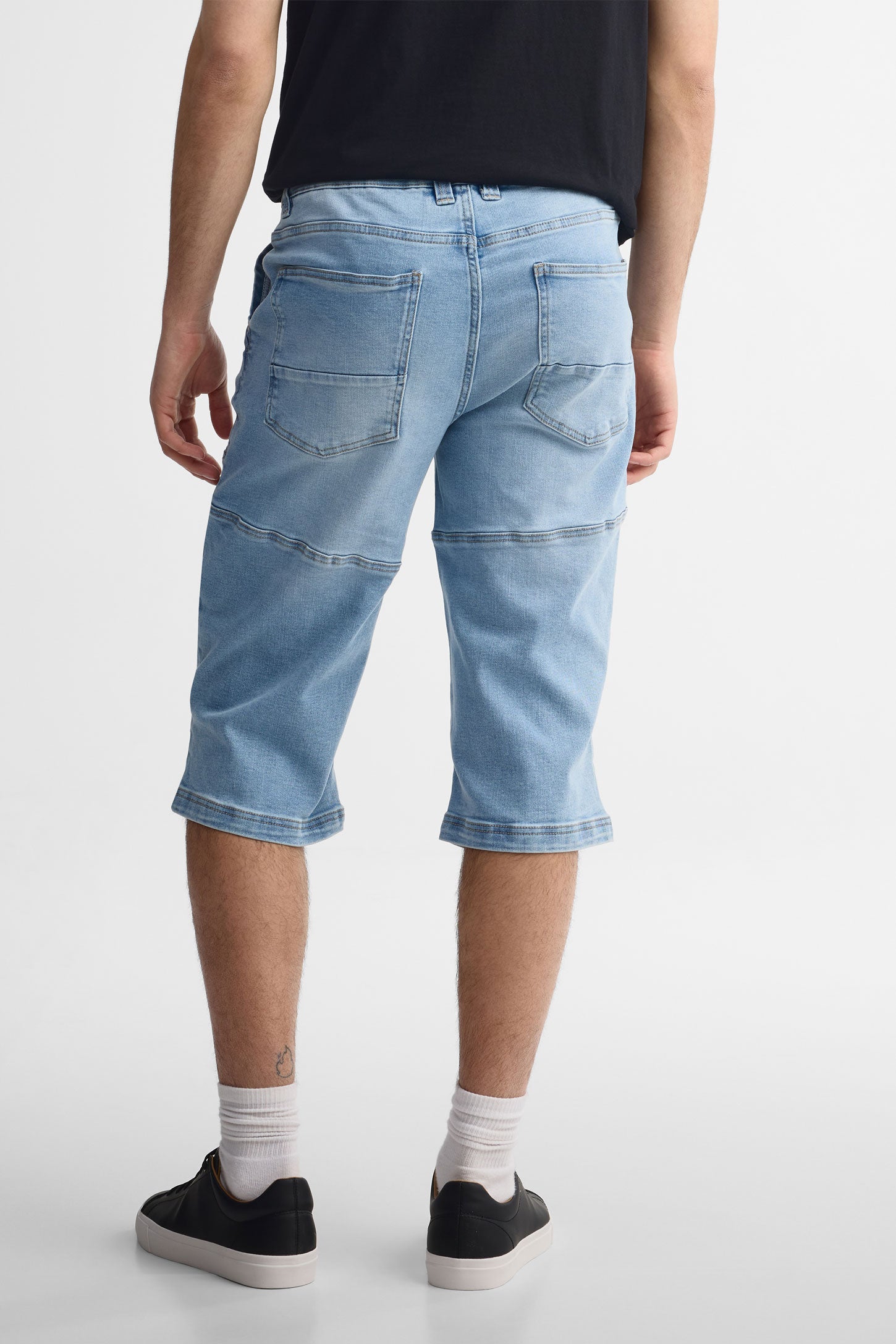 Capris en jeans - Homme && BLEU PALE