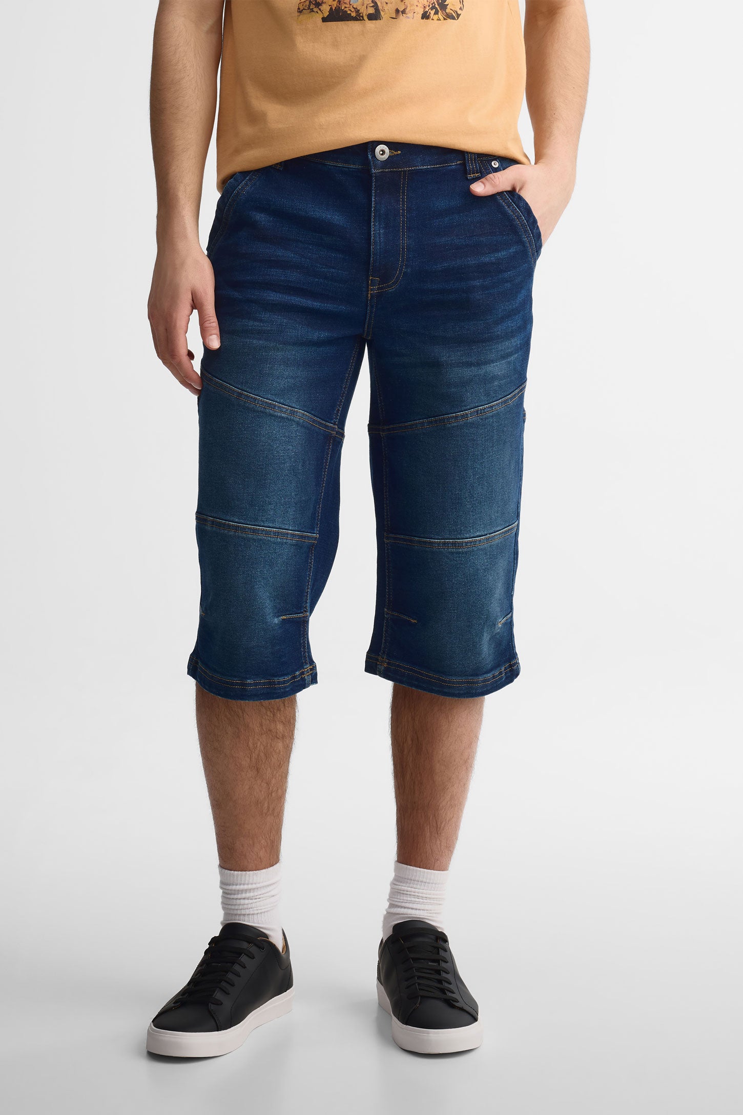 Capris en jeans - Homme && INDIGO