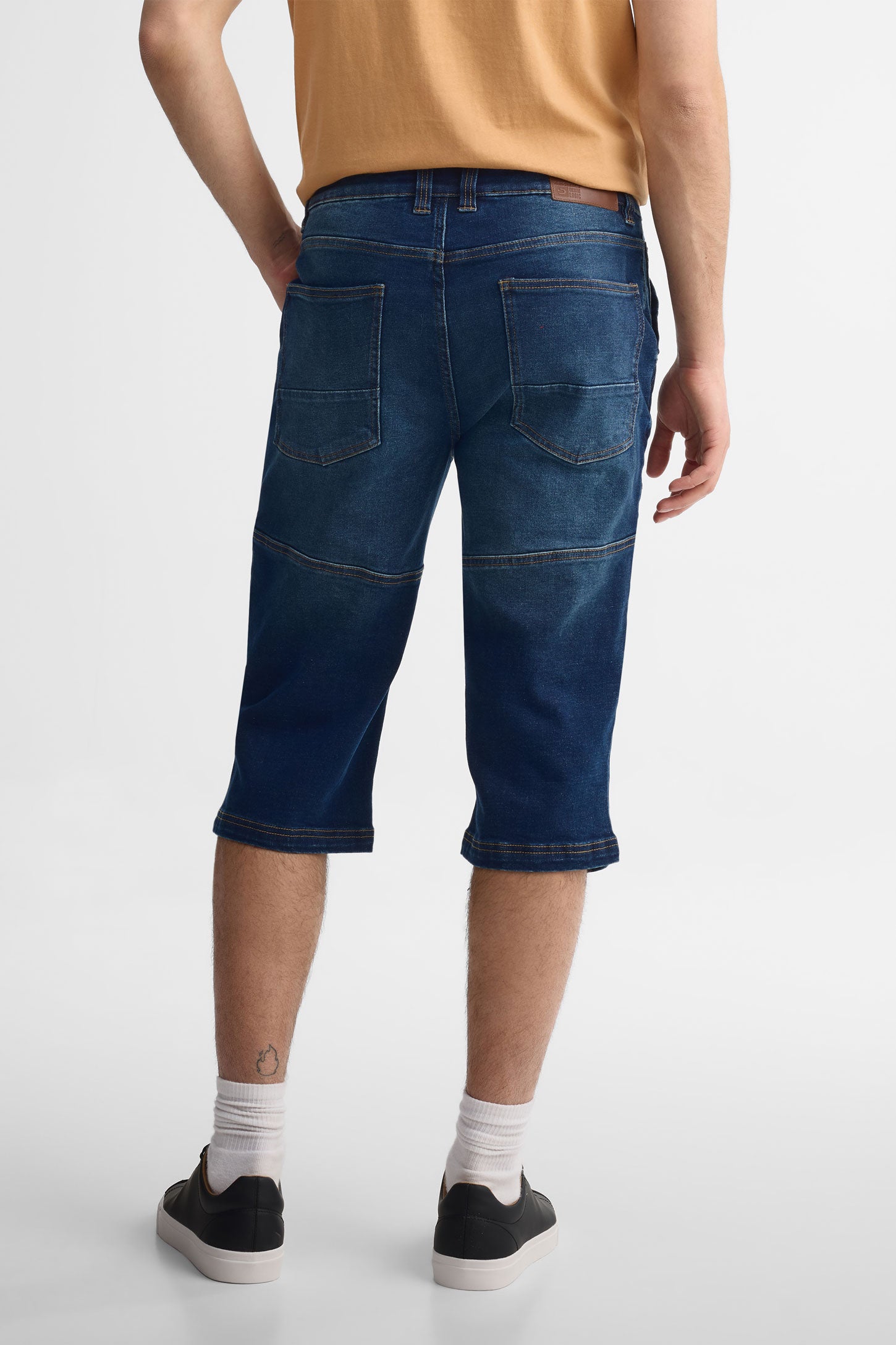 Capris en jeans - Homme && INDIGO