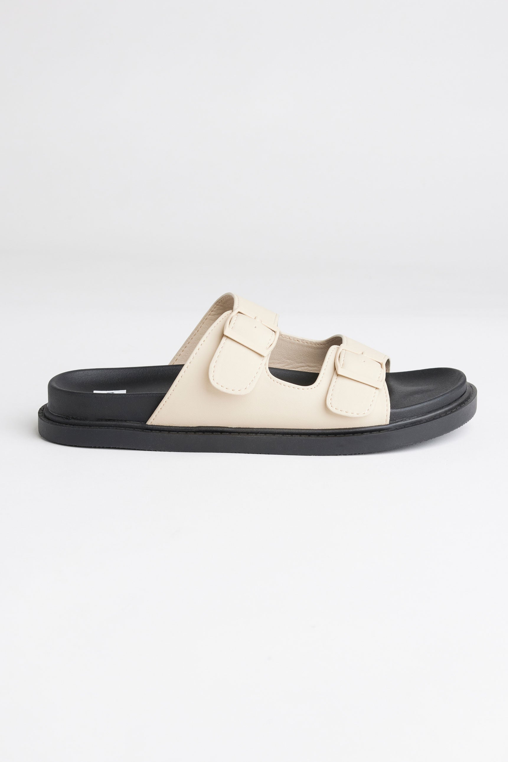 Sandales à deux brides - Femme && BEIGE