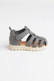 Sandales pêcheurs en nubuck - Bébé garçon && GRIS