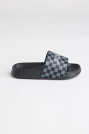 Sandales slide en Eva - Enfant garçon && NOIR