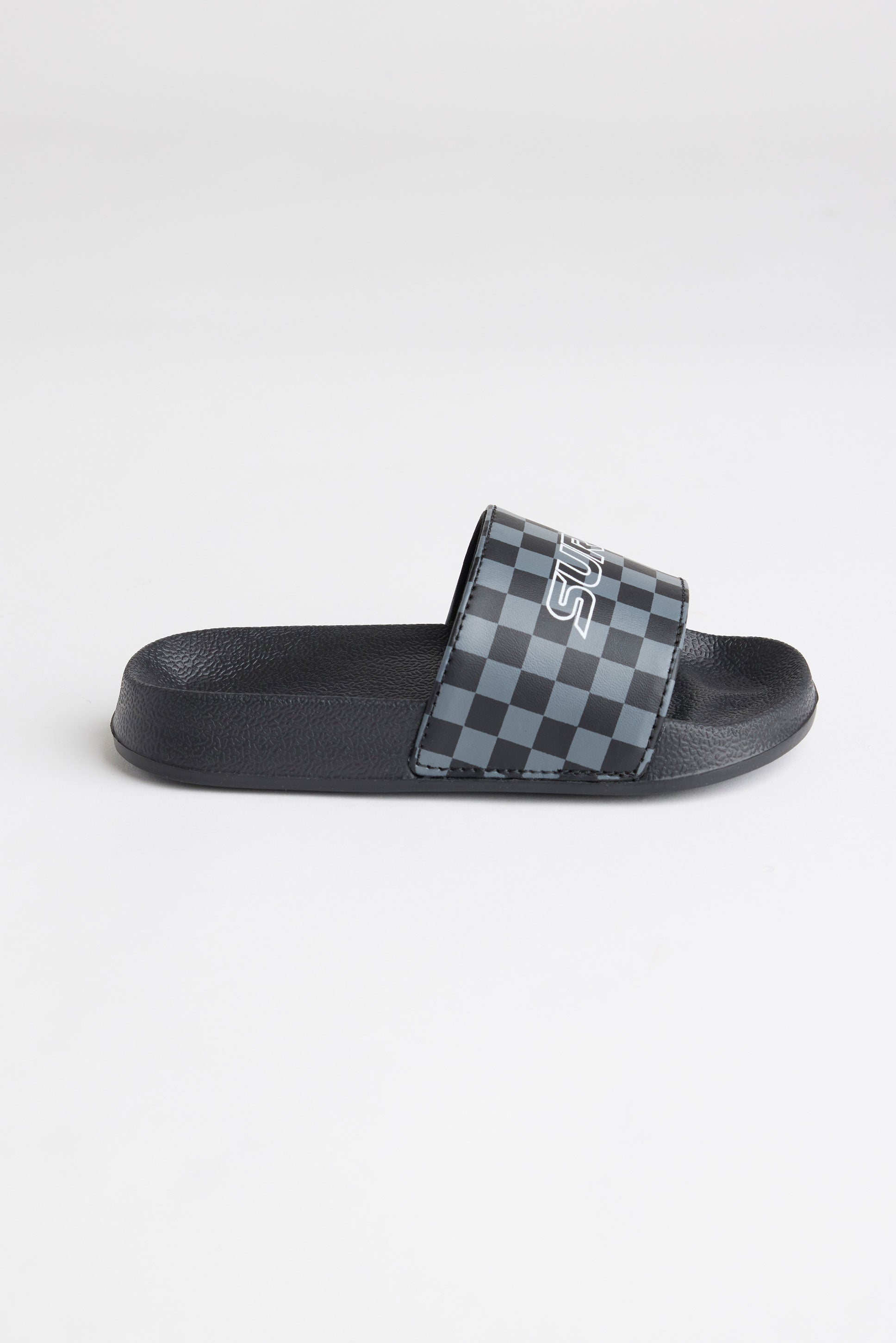 Sandales slide en Eva - Enfant garçon && NOIR