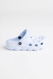 Mules perforées en Eva - Enfant fille && BLEU MULTI