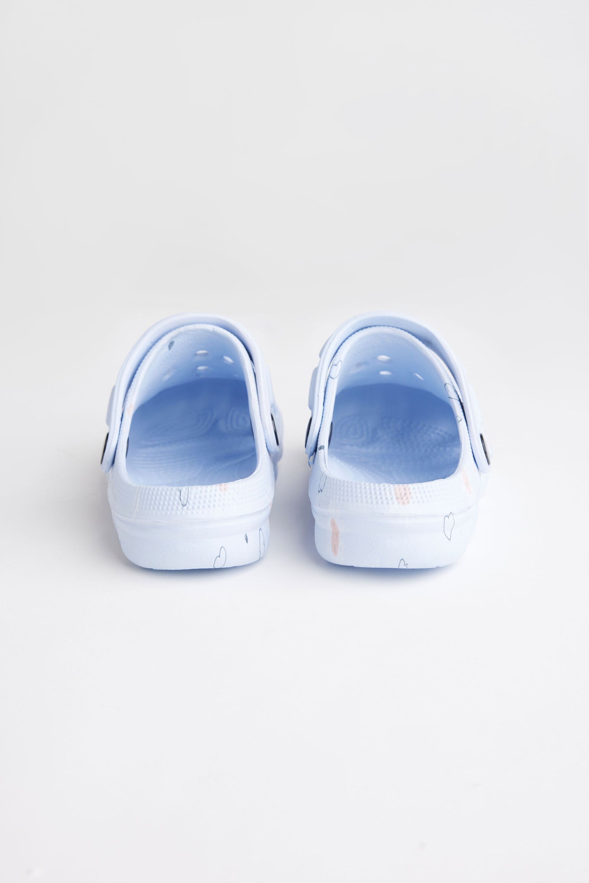 Mules perforées en Eva - Enfant fille && BLEU MULTI