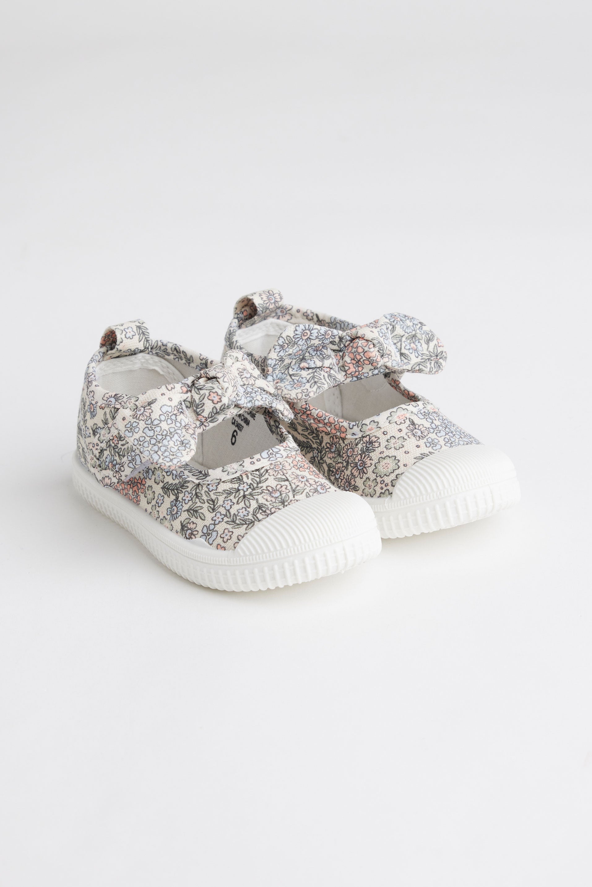 Chaussures en toile - Bébé fille && BLANC MULTI