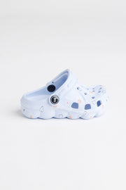 Mules perforées en Eva - Bébé fille && BLEU MULTI
