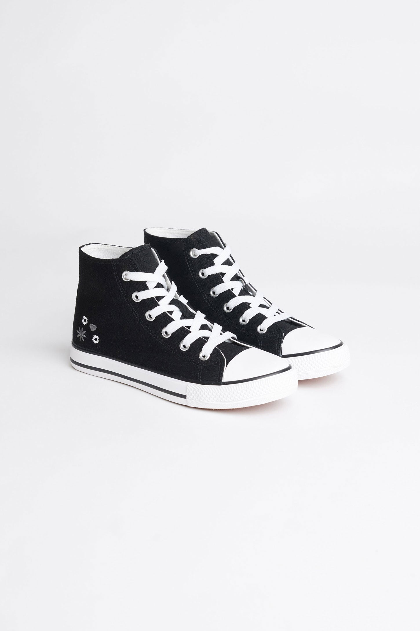 Chaussures en toile - Ado fille && NOIR