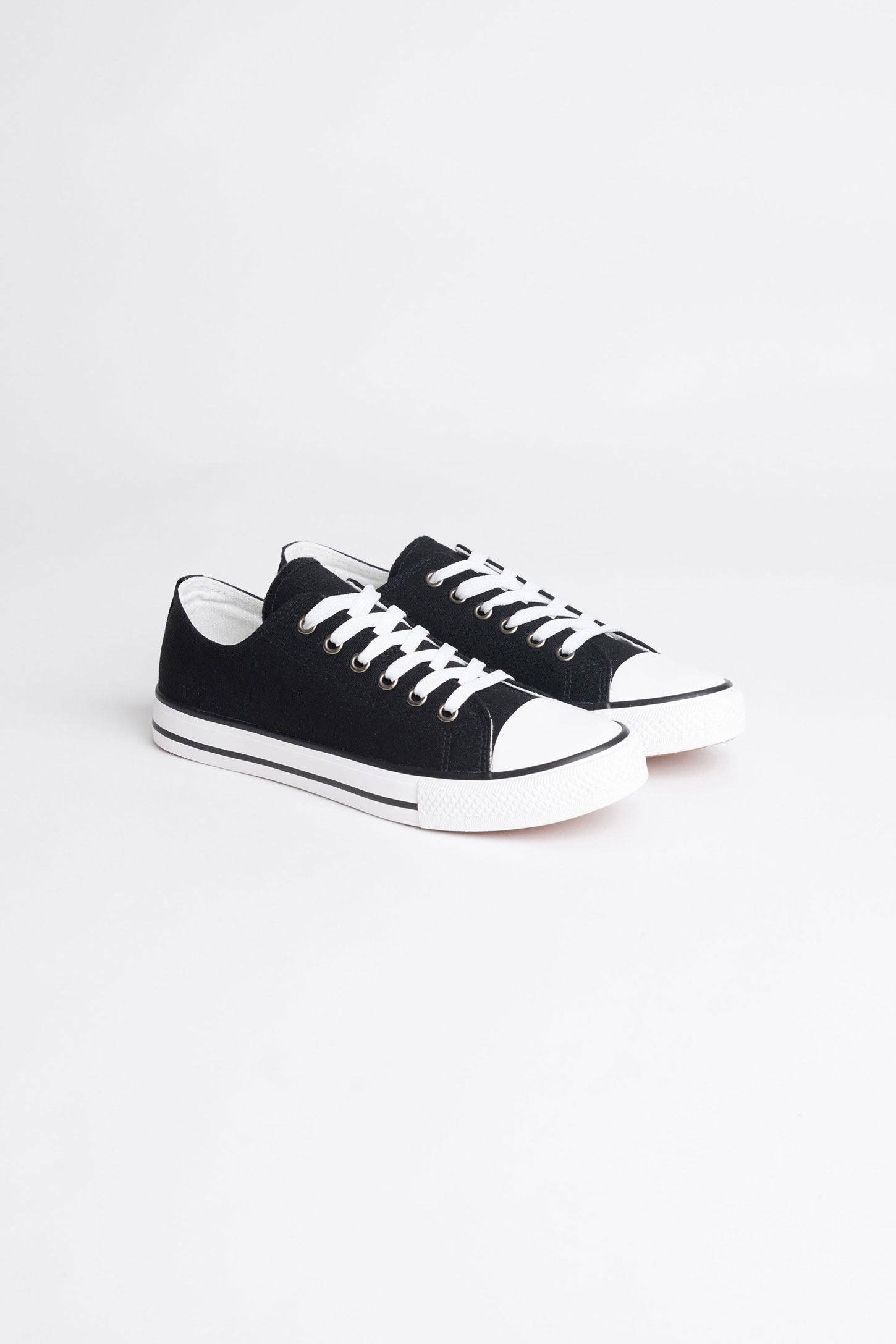 Chaussures en toile - Ado garçon && NOIR