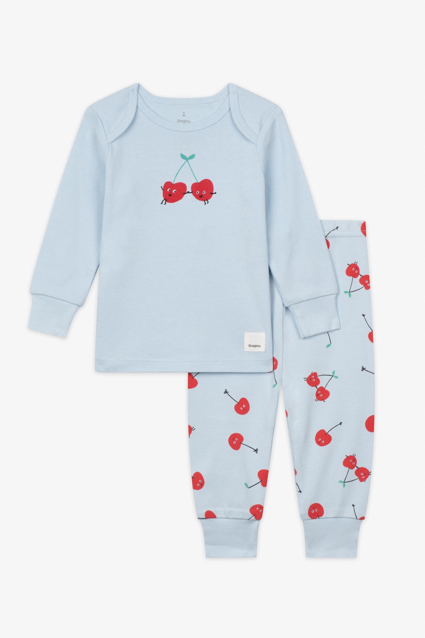 Ensemble 2-pièces coton bio, 2/30$ - Bébé garçon && BLEU PALE