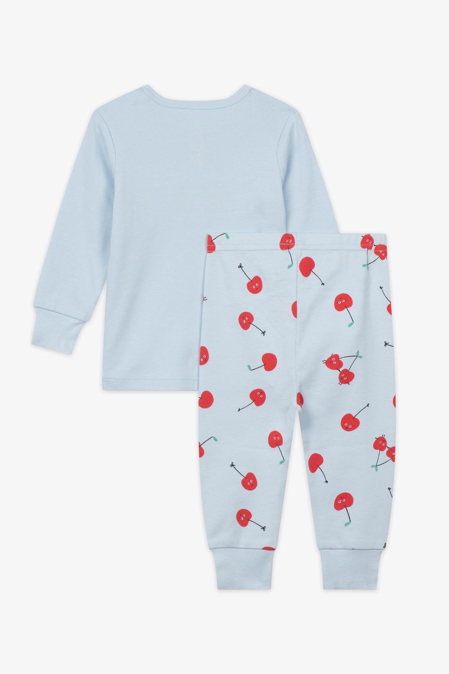 Ensemble 2-pièces coton bio, 2/30$ - Bébé garçon && BLEU PALE