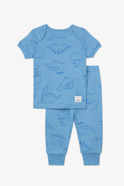 Ensemble 2-pièces coton bio, 2/30$ - Bébé garçon && BLEU