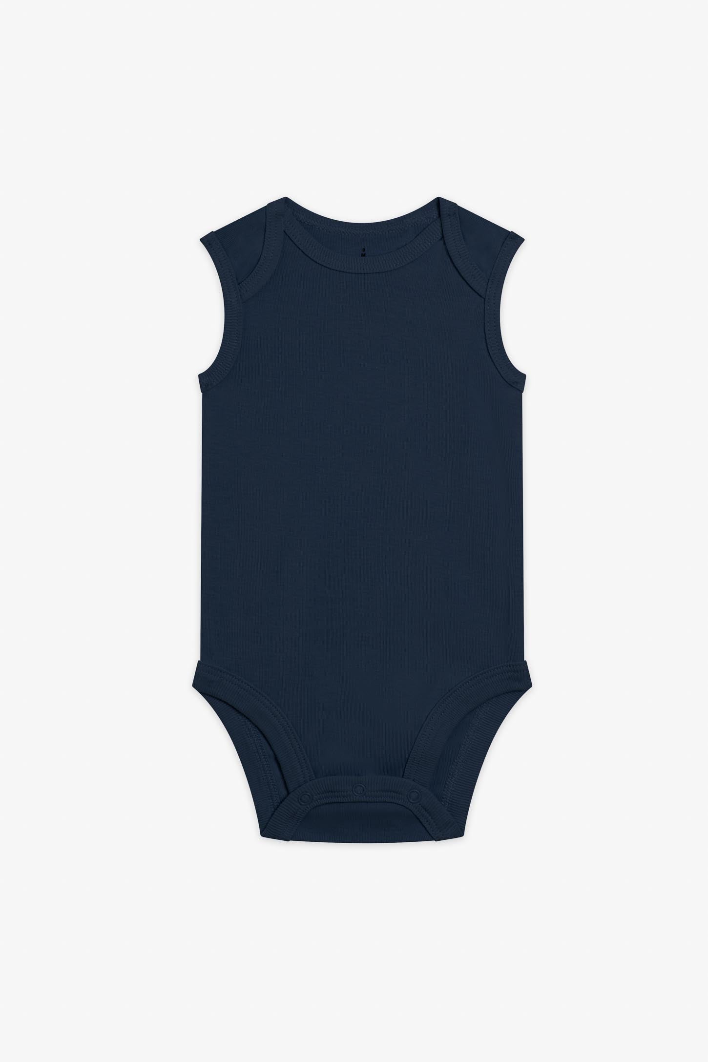 Cache-couche camisole coton bio - Bébé && MARIN