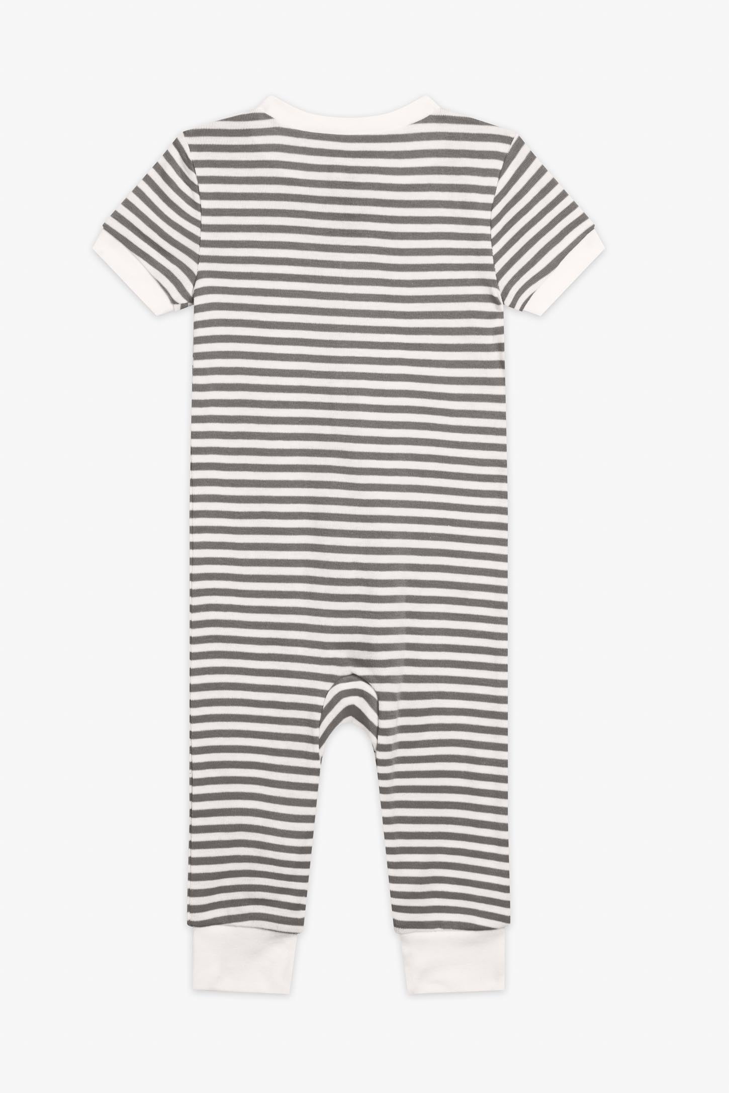 Pyjama 1-pièce coton bio, 2/30$ - Bébé && GRIS