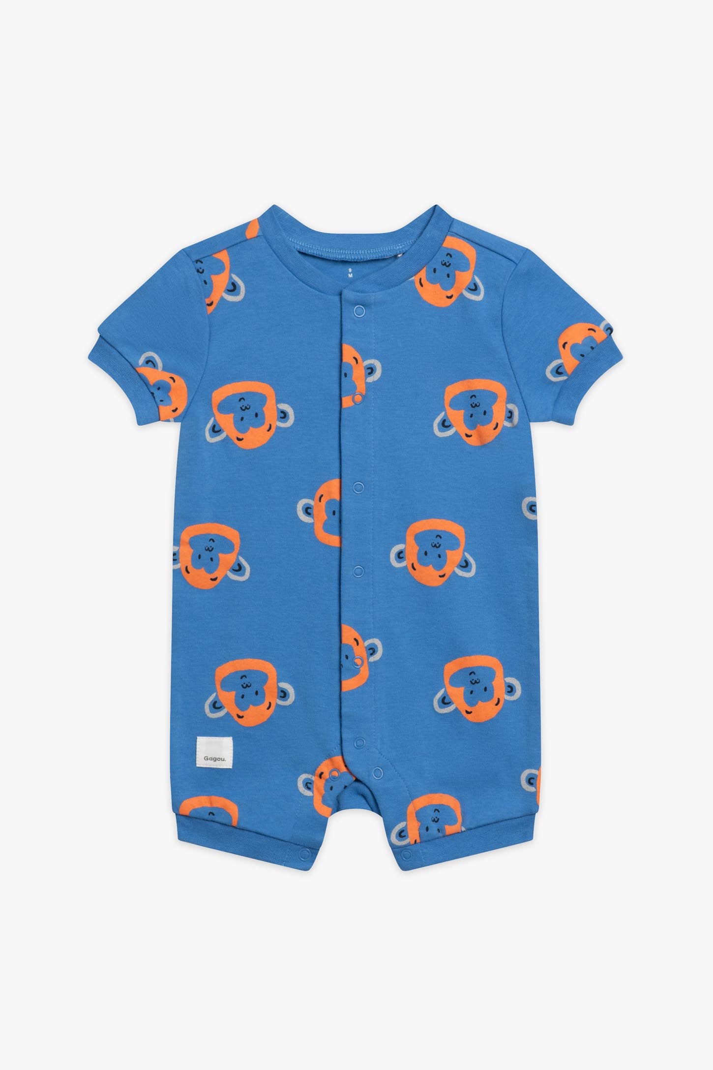 Pyjama 1-pièce coton bio, 2/30$ - Bébé && BLEU FONCE