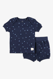 Ensemble 2-pièces coton bio, 2/30$ - Bébé garçon && MARIN