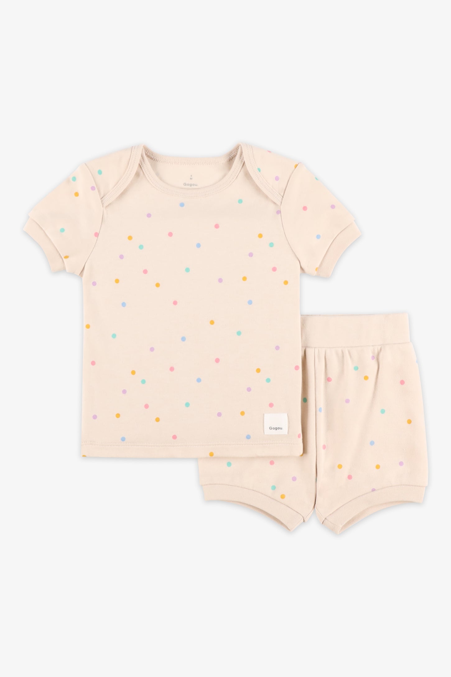 Ensemble 2-pièces coton bio, 2/30$ - Bébé garçon && BEIGE