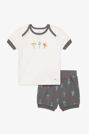 Pyjama 1-pièce coton bio, 2/30$ - Bébé && GRIS