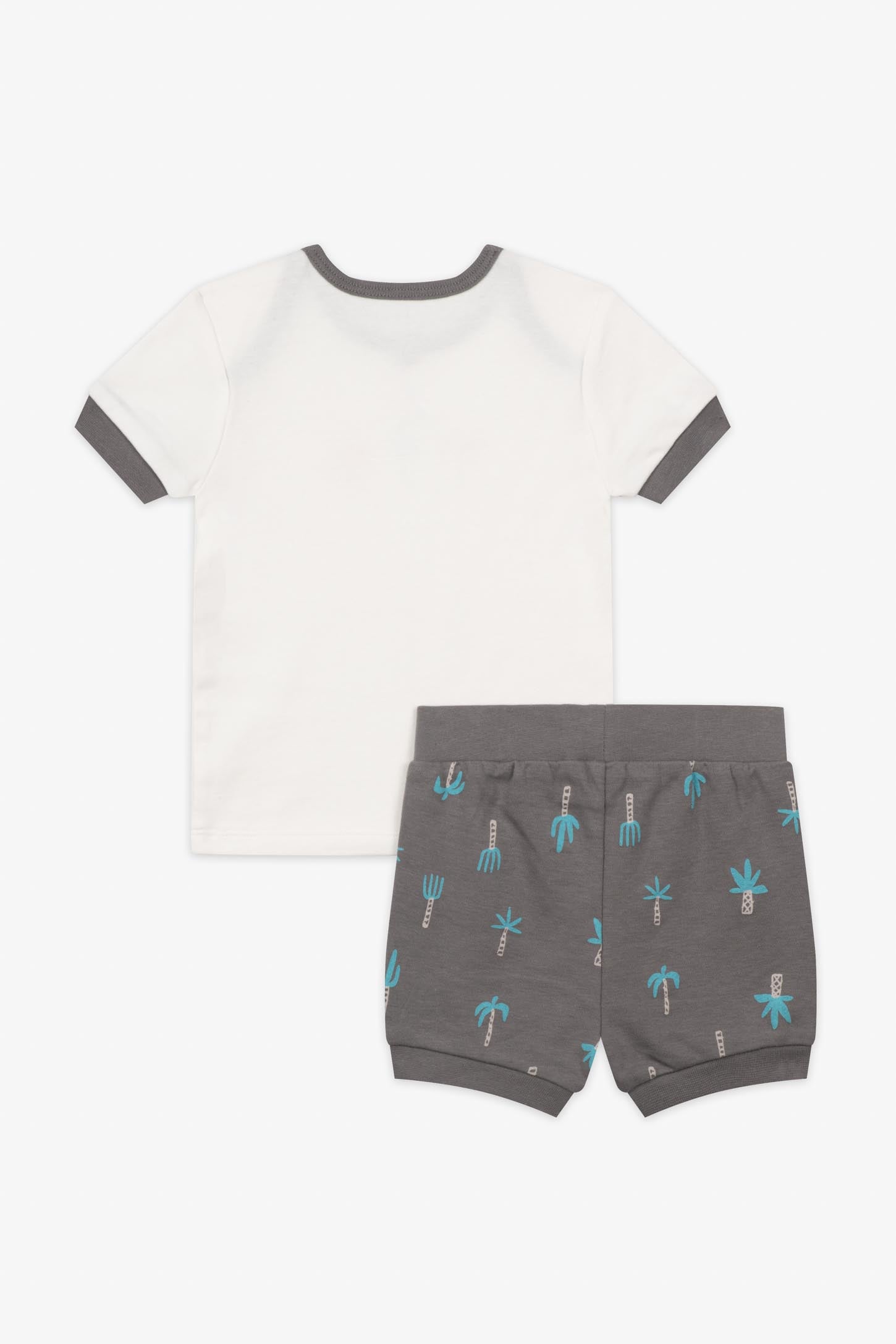 Pyjama 1-pièce coton bio, 2/30$ - Bébé && GRIS